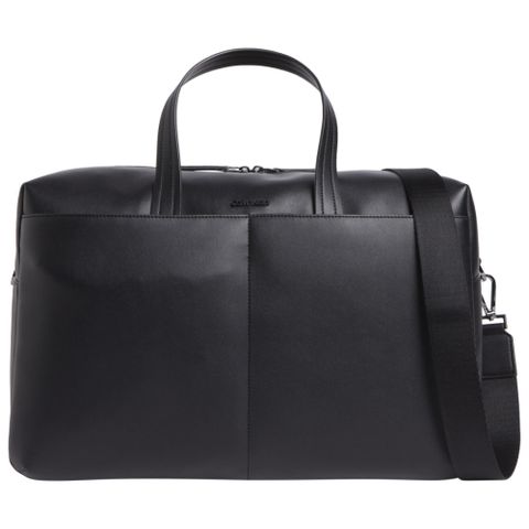 CALVIN KLEIN CLEAN ESSENTIAL WEEKENDER 黑色男款包包