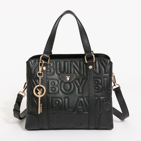 PLAYBOY - 手提包附長背帶  Superb系列 - 黑色