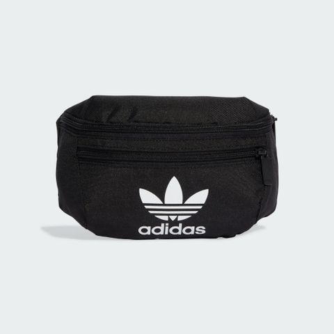 【ADIDAS】AC WAISTBAG 腰包 男包 女包 黑色-IJ0764