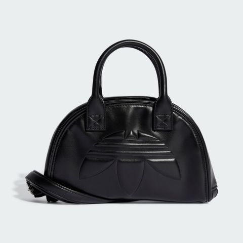 【ADIDAS】SATCHEL BAG 側背包 斜背包 手提包 小包 女包 黑色-IT7378