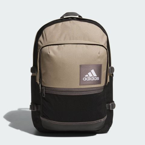 ADIDAS 愛迪達 【ADIDAS】ESS MULTI P BP 後背包 男女 棕色-IW9801