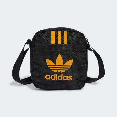 adidas 愛迪達 SMAL ITEM BAG 男包 女包 斜背包 小包 黑色-IW0945