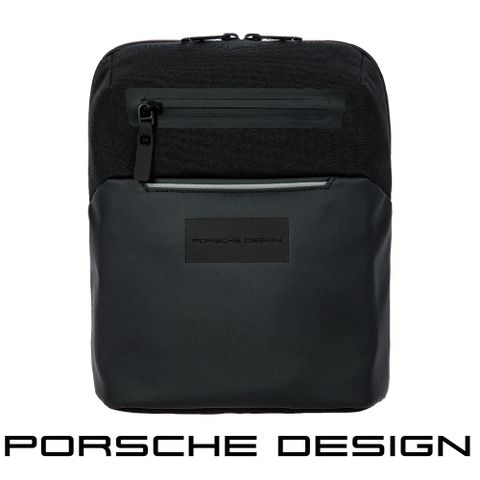 PORSCHE DESIGN 保時捷 限量3折 德國頂級肩背包斜背包 全新專櫃展示品(黑色 OCL1512)