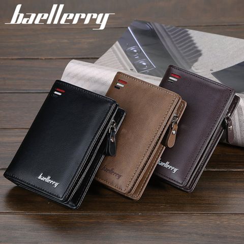 【品樂．BAO】Baellerry直式多卡位拉鍊短夾