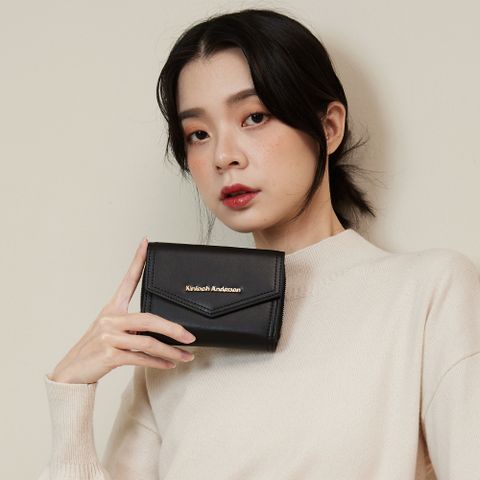 【金安德森】Carol 信封式中夾-優雅黑