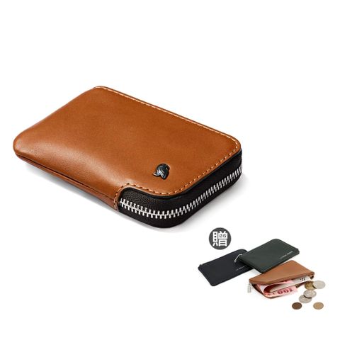 Bellroy Card Pocket 系列拉鍊零錢包卡片夾 - 焦糖棕