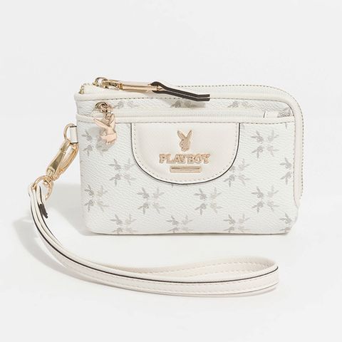 PLAYBOY 零錢包 White Bunny系列 - 米白色