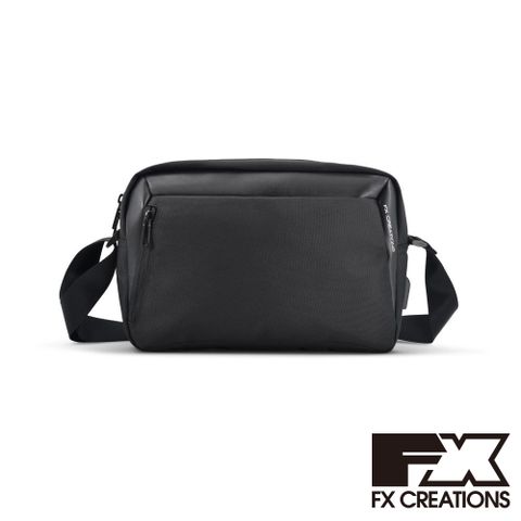 【FX CREATIONS】DGS-橫式側背包-黑 DGS76040-01