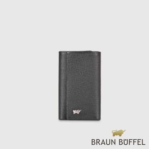 BRAUN BUFFEL 德國小金牛 台灣總代理 瓦拉頓 鎖包-黑色/BF397-110-BK