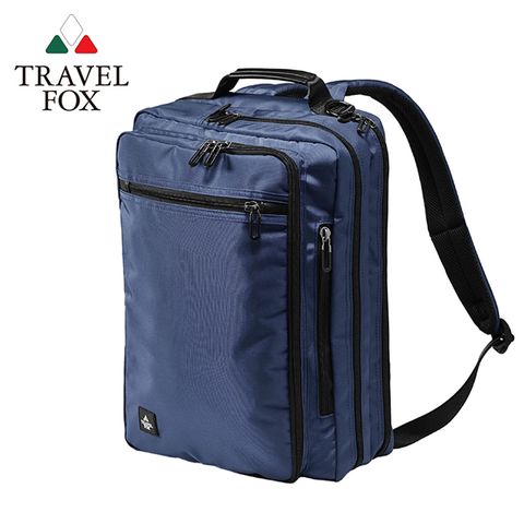 ◆TRAVEL FOX SELECT◆4Way高機能休閒商務電腦包(TB818-05) 深藍