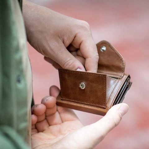 【挪威 EXENTRI】紳士皮夾/零錢袋款 (皮夾 短夾 卡夾 錢包 零錢袋 RFID防盜 6卡片)