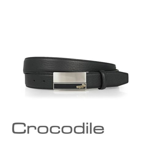 Crocodile 鱷魚皮件 真皮皮帶 紳士打洞皮帶 32mm 0101-40071