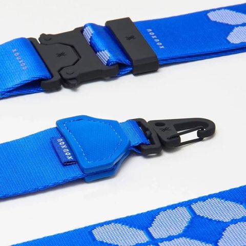 XOUXOU 扁帶掛繩40mm-XX藍色Blue