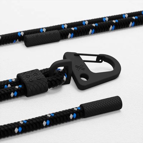 XOUXOU XOUXOU 登山扣掛繩6mm 可支援相機 掛繩手機殼 手機夾片 - XX黑色