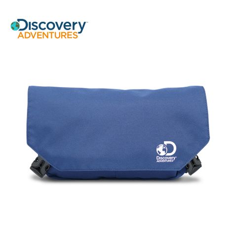 Discovery Adventures Discovery雙插扣輕便信封肩側包-藍黑DA-B31315-BK  貼身有型 城市任遊