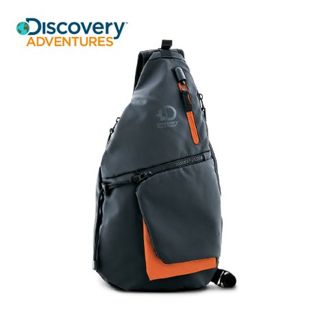 Discovery Adventures Discovery大D馬鞍斜肩包-黑灰DA-B31314-GR 經典馬鞍造型