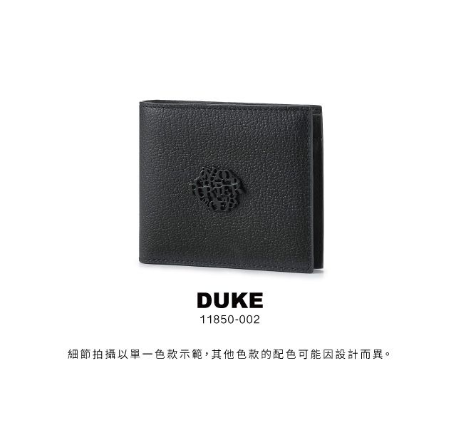 DUKE11850-002細節拍攝以單一色款示範,其他色款的配色可能因設計而異。