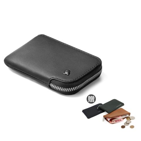 Bellroy Card Pocket 系列拉鍊零錢包卡片夾 - 木炭灰