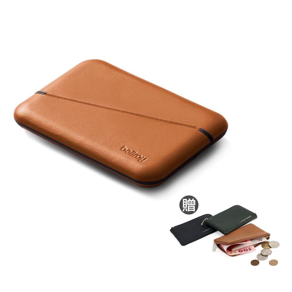 Bellroy Flip Case 系列雙面錢包短夾票卡夾 - 赤陶棕