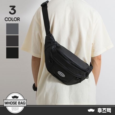 WHOSE BAG 時尚百搭防潑水騎行包 側背包 斜背包 男 女包 胸包 NO.WBOM040