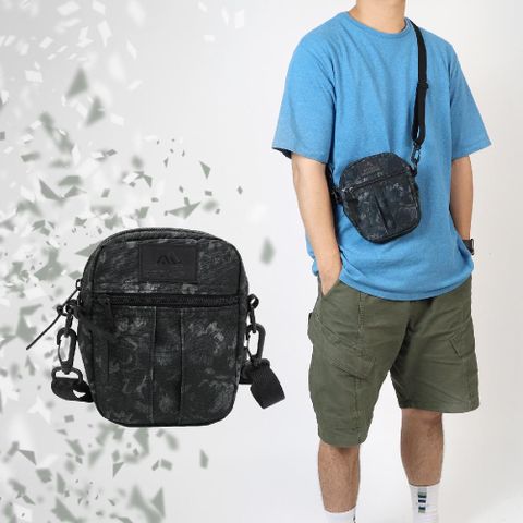 Gregory 包包 2L QUICK POCKET Shoulder Bag 男女款 黑 闇黑印花 小包 肩背 斜背 側背包 654677535