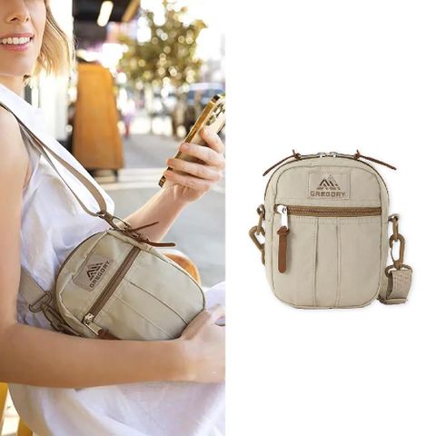 Gregory 斜背包 2L QUICK POCKET Shoulder Bag 漠沙色 可調背帶 扣環 隨行包 65459D434