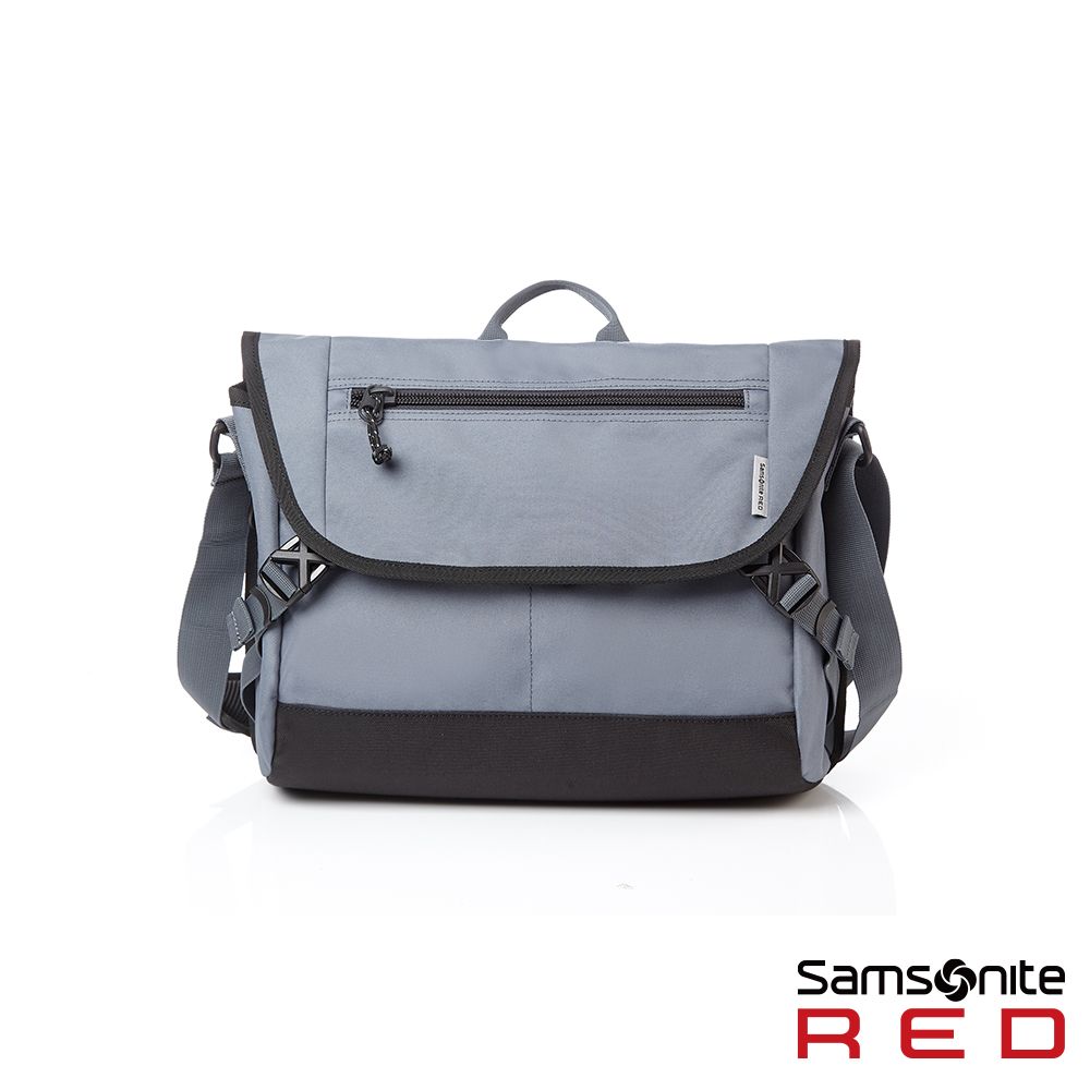 Samsonite RED 新秀麗 CLYNEE 輕量尼龍潮流郵差包/斜肩包/側背包/斜背包/筆電包/電腦包14吋(多色可選)