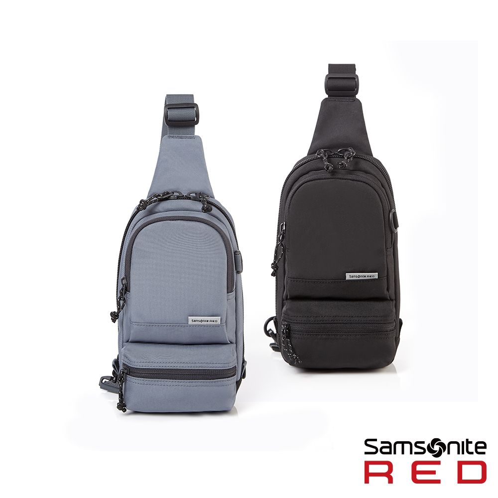 Samsonite RED 新秀麗 CLYNEE 輕量尼龍潮流斜肩包/胸包/斜跨包/單肩包(多色可選)