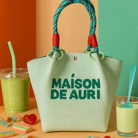 Smoothie 果昔包 / 厚針織 / Smoothie green 哈蜜綠