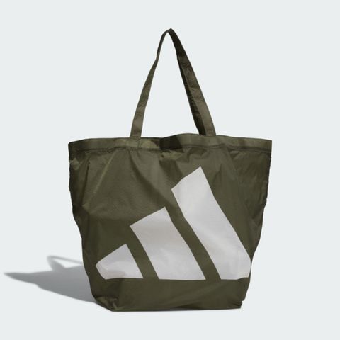 Adidas Packable Bag JZ1716 收納托特包 肩背包 購物包 墨綠