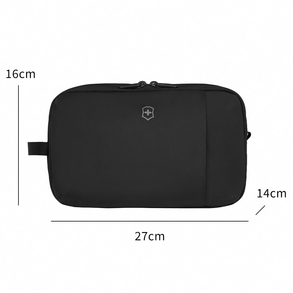 VICTORINOX 瑞士維氏 Travel Essentials 旅行收納盥洗托特包-黑
