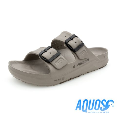 【G.P】男款AQUOS 綠藻水行鞋A5330-73 灰褐色 (SIZE:39-44/45)
