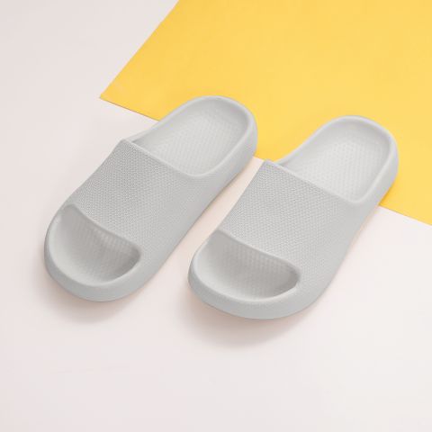 厚底文青家居拖鞋-灰