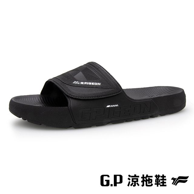 G.P 啟蒙 (男)NEO防水親膚運動套拖鞋 男鞋-黑色