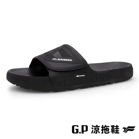 G.P(男)NEO防水親膚運動套拖鞋 男鞋-黑色