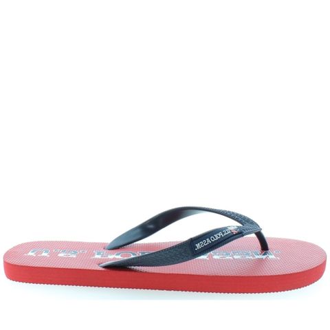 U.S. POLO ASSN. VAIAN FLIP FLOPS 紅色男款鞋子