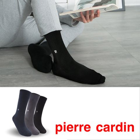 Pierre Cardin 皮爾卡登 超彈力絲光紳士襪