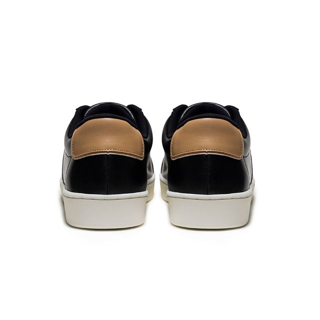 Royal Elastics Duca 黑棕真皮運動休閒鞋 (男) 06842-997