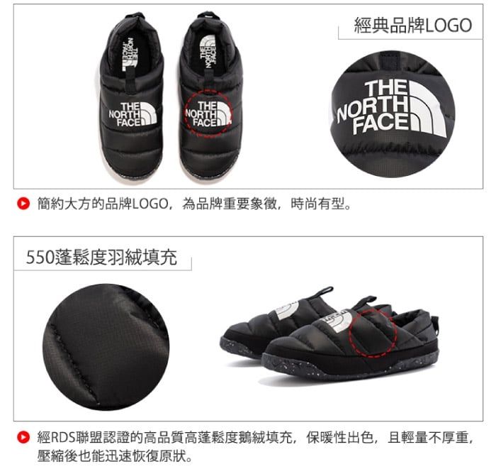 THEFACE經典品牌LOGOTHETHETHENORTHNORTHFACEFACENORTHFACE簡約大方的品牌LOGO,為品牌重要象徵,時尚有型。550蓬鬆度羽絨填充經RDS聯盟認證的高品質高蓬鬆度鵝絨填充,保暖性出色,且輕量不厚重,壓縮後也能迅速恢復原狀。