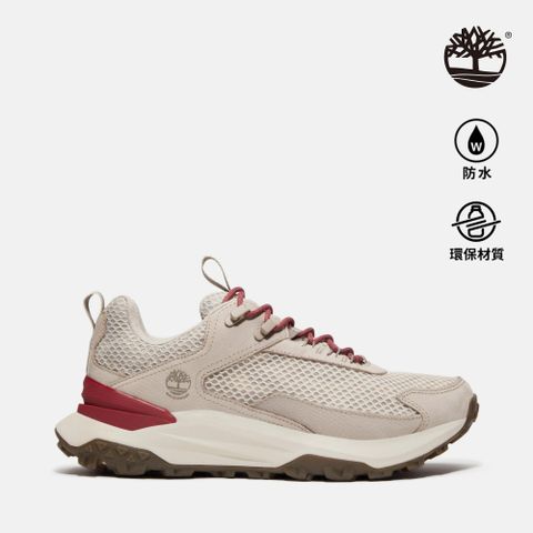 Timberland 男款淺灰褐色Motion Access防水低筒健走鞋｜A6D9HEZR