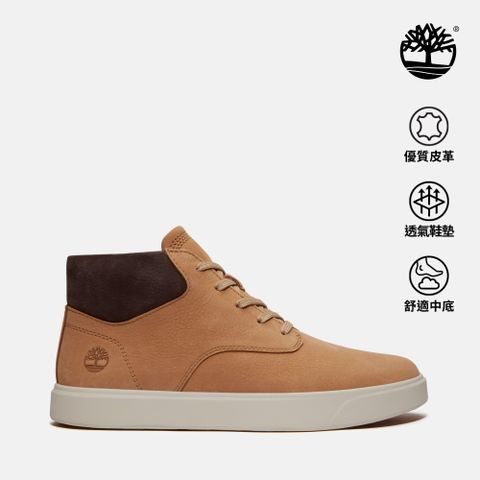 Timberland 男款米色中筒休閒鞋|A6BW6EN3