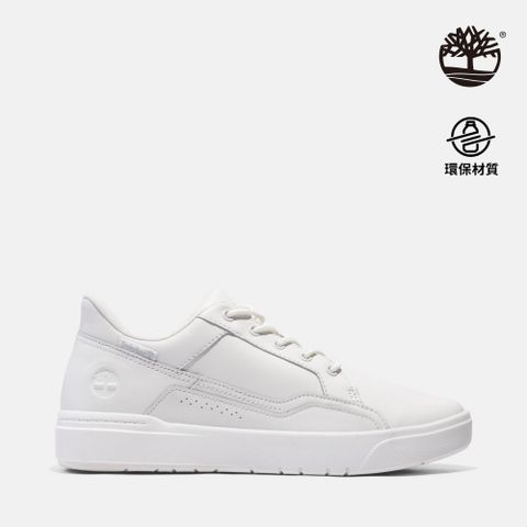 Timberland 男款白色低筒休閒鞋｜A65T5EM2