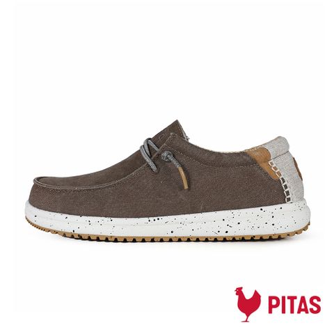 【Walk In Pitas】男鞋 WAVE NIAS 時尚懶人鞋(PI2441-025 橡樹栗棕)