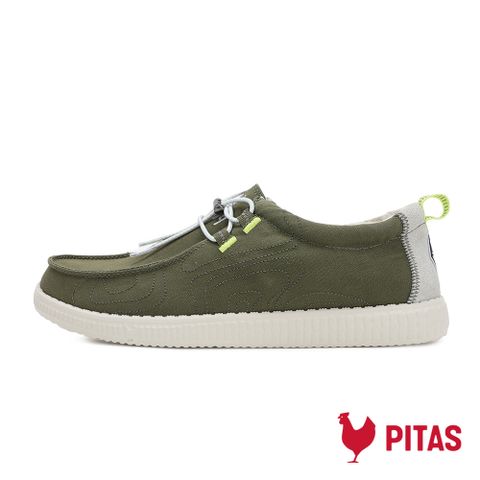 【Walk In Pitas】男鞋 WP150 MOUNTAINCORE 超輕量懶人鞋(PI2544-022 白朗峰綠)