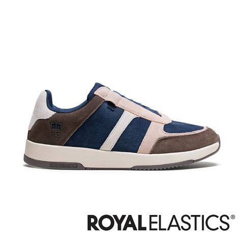 ROYAL ELASTICS ICON ULTRA LUX 藍棕真皮運動休閒鞋 (男) 07443-577