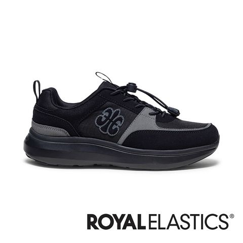 Royal Elastics Riviera 黑灰運動休閒鞋 (男) 07843-998
