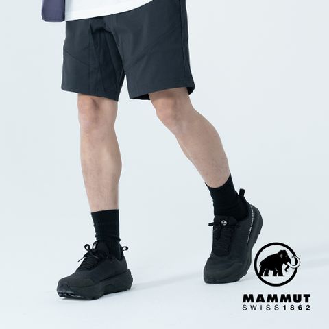 【Mammut 長毛象】Aenergy Mtn Low GTX 防水低筒越野健行鞋 男款 黑/深鋼鐵灰 #3030-05300