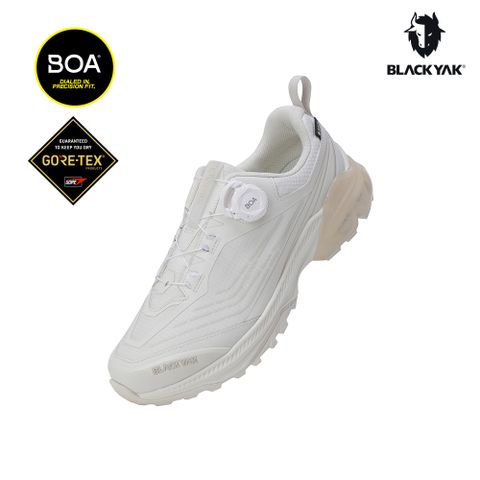 BLACKYAK 343 LIGHT STEP GTX超輕防水健行鞋(淺卡其)-超輕 防水鞋 BOA IU款-BYEB1NFH57