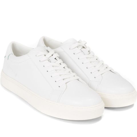 CALVIN KLEIN LOW TOP LACE UP LEISURE TRIPLE WHITE 白色男款鞋子