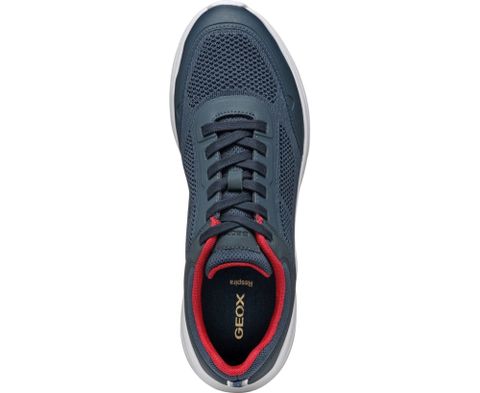 GEOX KLAIVER 休閒平底鞋 藍色男款鞋子